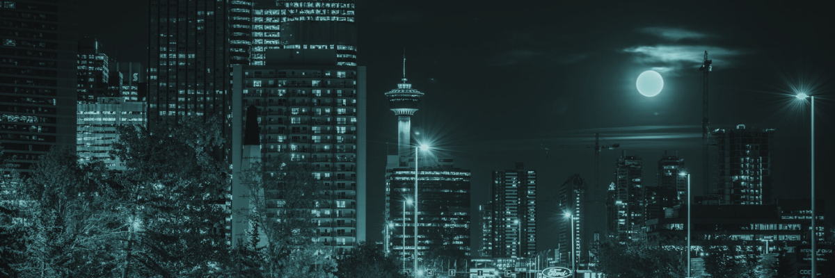 Living In The City Center Of The City Of Calgary